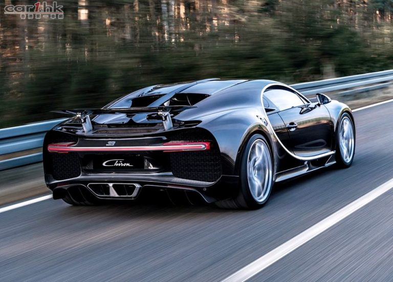 Bugatti Chiron 未來極速衝至 458km/h