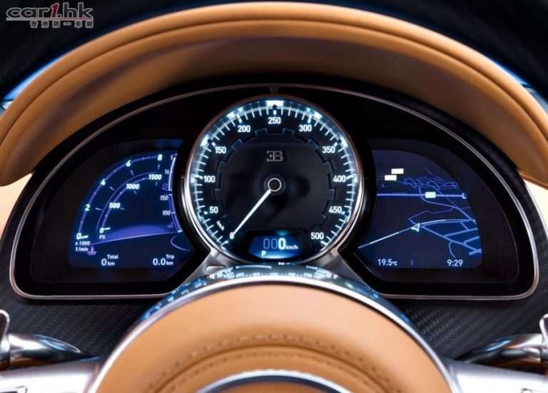 Bugatti Chiron 未來極速衝至 458km/h