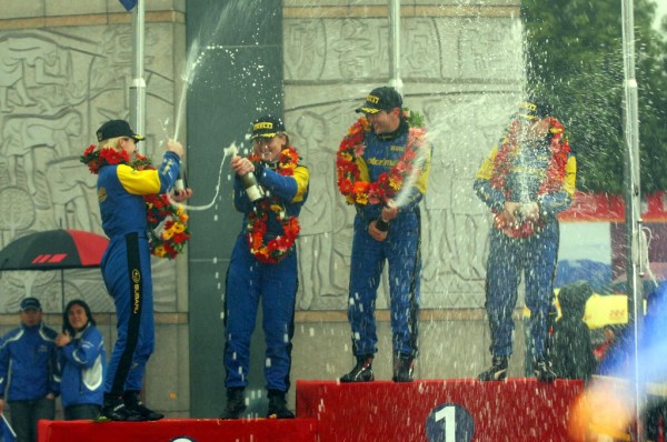 MIRT-China-Rally Podium-2009