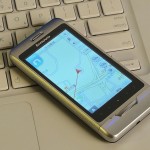 Lenovo P707 具備不同興趣點的 GPS 手機