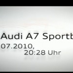 Audi A7 本月 26 日正式曝光