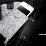 CAPDASE mKeeper Pocket – Felt for iPhone 4S CAPDASE mKeeper Pocket – Felt for iPhone 4S