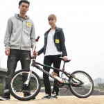 周柏豪變身 BMX 戰士 周柏豪變身 BMX 戰士