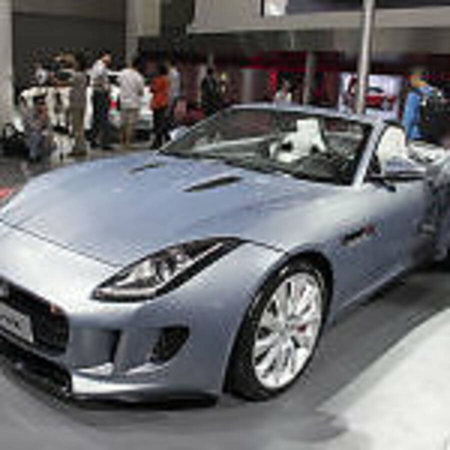 2012 廣州車展直擊：Jaguar F-type 量產車亞洲首次亮相