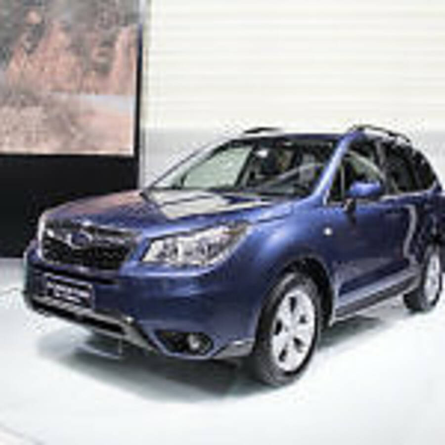 2012 廣州車展直擊：Subaru 全新一代 Forester 亮相