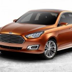 上海車展 2013:Ford Escort Concept 全球首次亮相 上海車展 2013:Ford Escort Concept 全球首次亮相