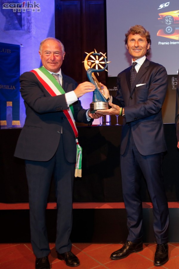 Domenico Lombardi, Sindaco di Pietrasanta & Stephan Winkelmann, Presidente e AD Lamborghini
