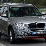 BMW 2014 X3 正在進行路測 BMW 2014 X3 正在進行路測