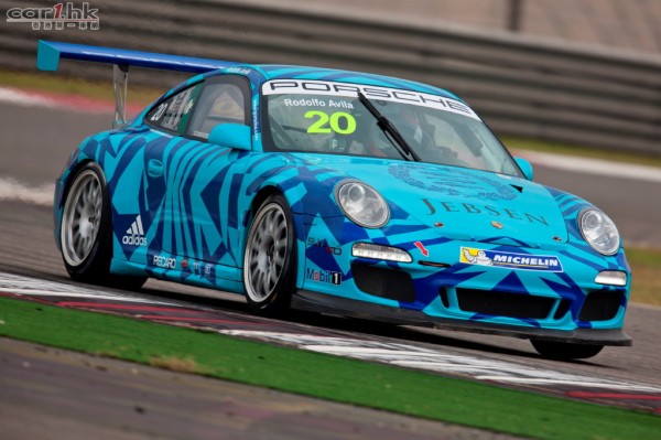 Porsche Carrera Cup Asia. Shanghaii.  25th - 27th October 2013. Photo: Drew Gibson