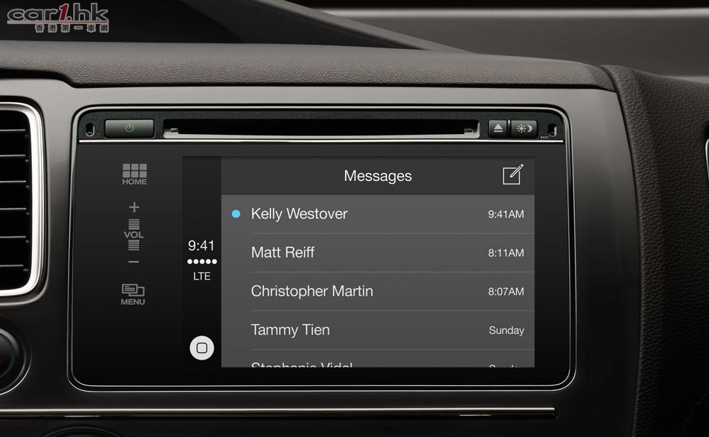 Apple Carplay 與汽車電腦連動香港有得玩 視像 香港第一車網car1 Hk
