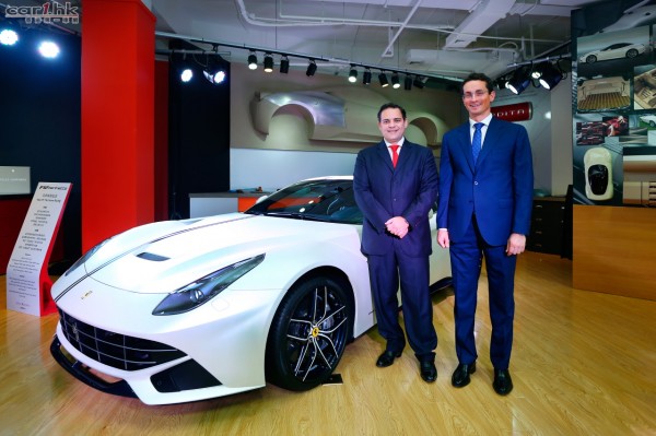 Ferrari F12berlinetta Polo Edition in Tailor-Made Showroom in Shanghai