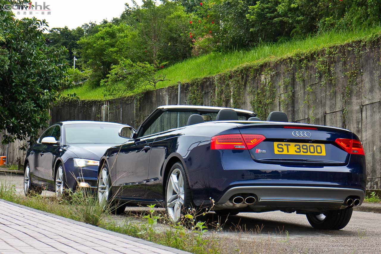 Audi S5 Sportback & Cabriolet 同場推出 ： 香港第一車網 Car1.hk