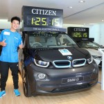 「渣打香港馬拉松2015」BMW i3 及 i8 領航計時車首度現身