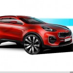 Kia 全新 Sportage 法蘭克福即將登場 Kia 全新 Sportage 法蘭克福即將登場