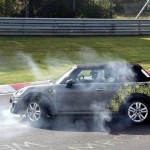 MINI JCW Cabrio 在 Nurburgring 失手被拍下了