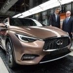 Infiniti Q30 正式在英國新特蘭投產 Infiniti Q30 正式在英國新特蘭投產