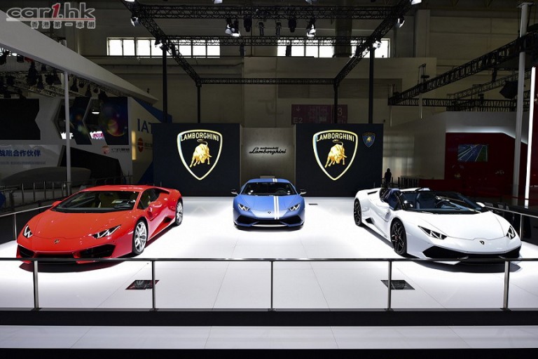 林寶堅尼攜 Huracan 家族盛大亮相北京車展