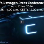 Volkswagen 北京車展 2016 發布會現場直播 Volkswagen 北京車展 2016 發布會現場直播