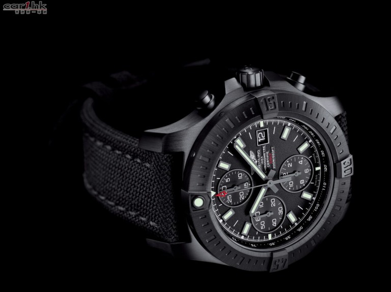 BREITLING COLT CHRONOGRAPH AUTOMATIC BLACKSTEEL 挑戰者自動計時黑鋼腕錶