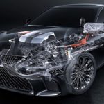 Lexus LS 500h 將使用 Multi-Stage Hybrid 系統 Lexus LS 500h 將使用 Multi-Stage Hybrid 系統