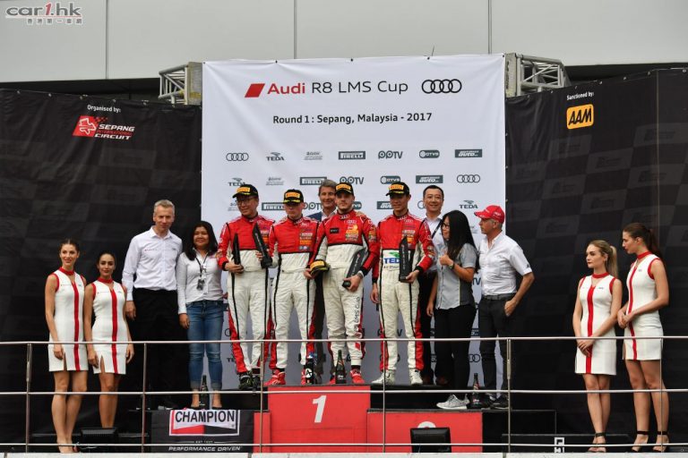 新生代車手領跑 2017 奧迪 R8 LMS  揭幕戰