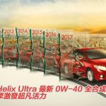 Shell Helix Ultra 最新 0W-40 全合成機油　助您引擎激發超凡活力