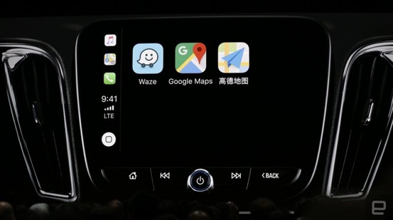 Apple Carplay 系統可用google Map 香港第一車網car1 Hk