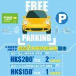 泊車優惠：藍灣廣場電子貨幣消費享 2 小時免費泊車