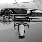 Mercedes-Benz GLE 車廂設計草圖公開