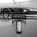 Mercedes-Benz GLE 車廂設計草圖公開 Mercedes-Benz GLE 車廂設計草圖公開
