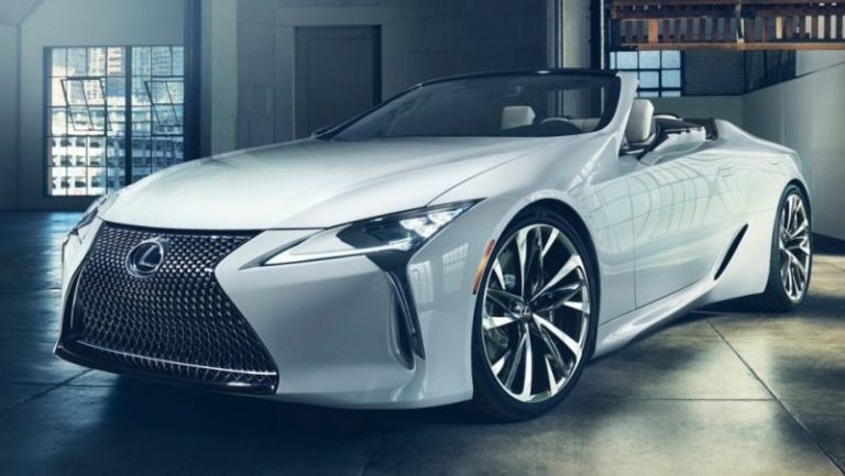 Lexus LC Convertible Concept 釋出照片