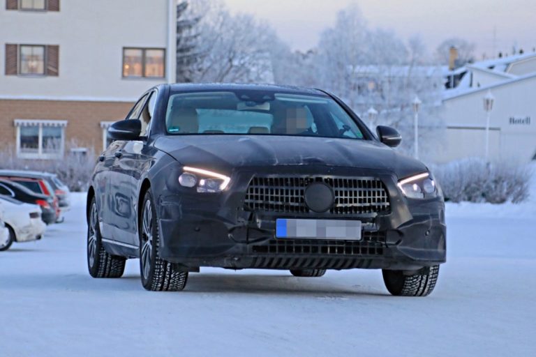 捕獲 Mercedes-Benz 小改款 E-Class 測試車