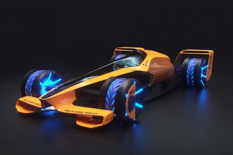 McLaren 預視 2050 年超科幻 F1 戰車
