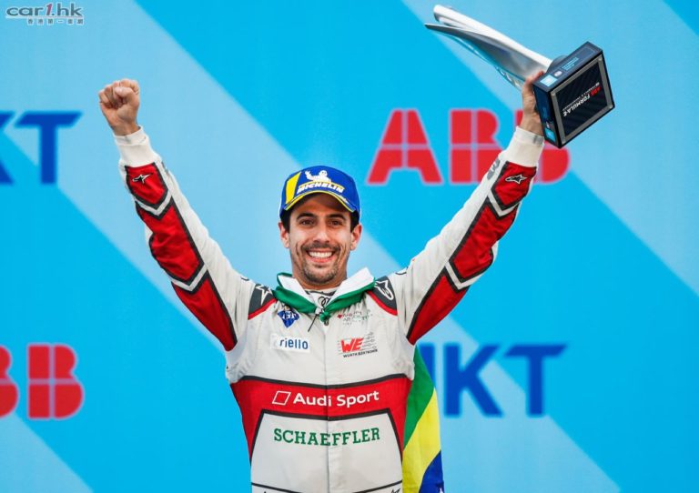 奧迪車手 Lucas di Grassi 於 Formula E 史上第 50 場賽事奪得亞軍