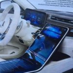 Mercedes-Benz 新世代直身大螢幕車廂設計曝光 Mercedes-Benz 新世代直身大螢幕車廂設計曝光