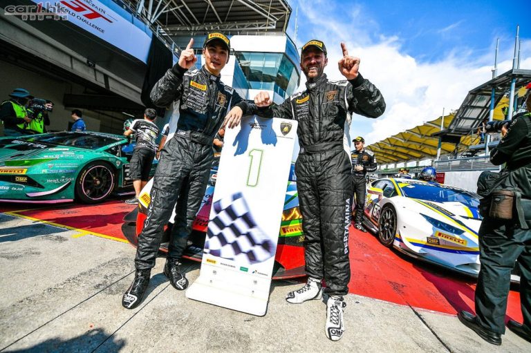 陳意凡和 van der Drift 連下兩城包攬林寶堅尼 Super Trofeo 亞洲挑戰賽揭幕站雙賽冠軍
