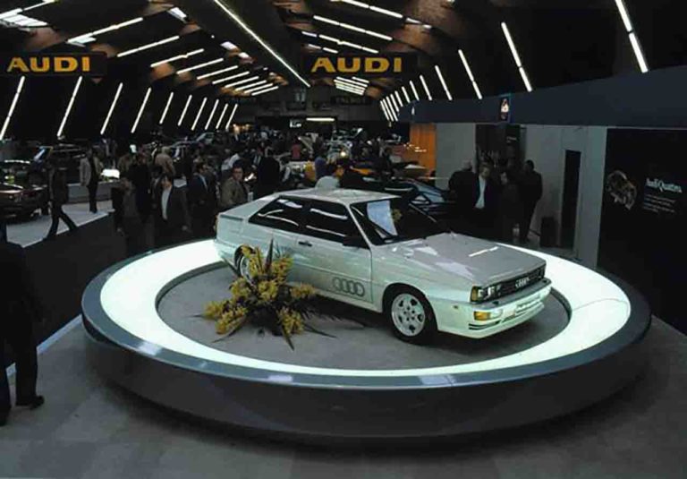 四環品牌、四驅系統：Audi quattro 邁入 40 周年