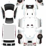 自制 Nissan 車款紙模型 自制 Nissan 車款紙模型