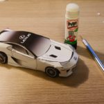 【趣聞】Lexus LFA 摺紙模型免費下載 【趣聞】Lexus LFA 摺紙模型免費下載