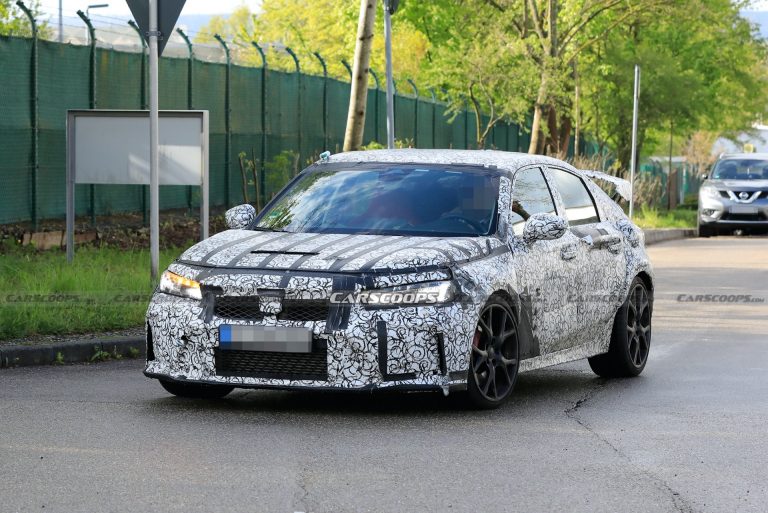 Honda Civic Type R 測試車曝光