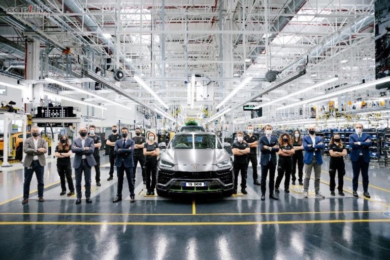 林寶堅尼汽車公司慶祝第 15,000 台 Urus 完成生產