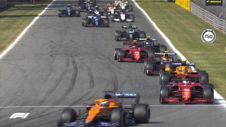 F1 2021 意大利：麥拿倫贏 P1-P2 紅牛黑箭攬炒