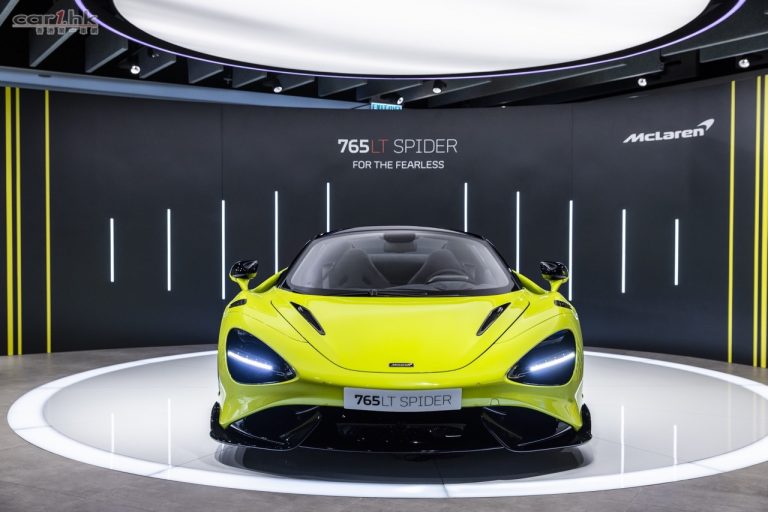 McLaren 765LT Spider 香港 $6,680,000 開賣