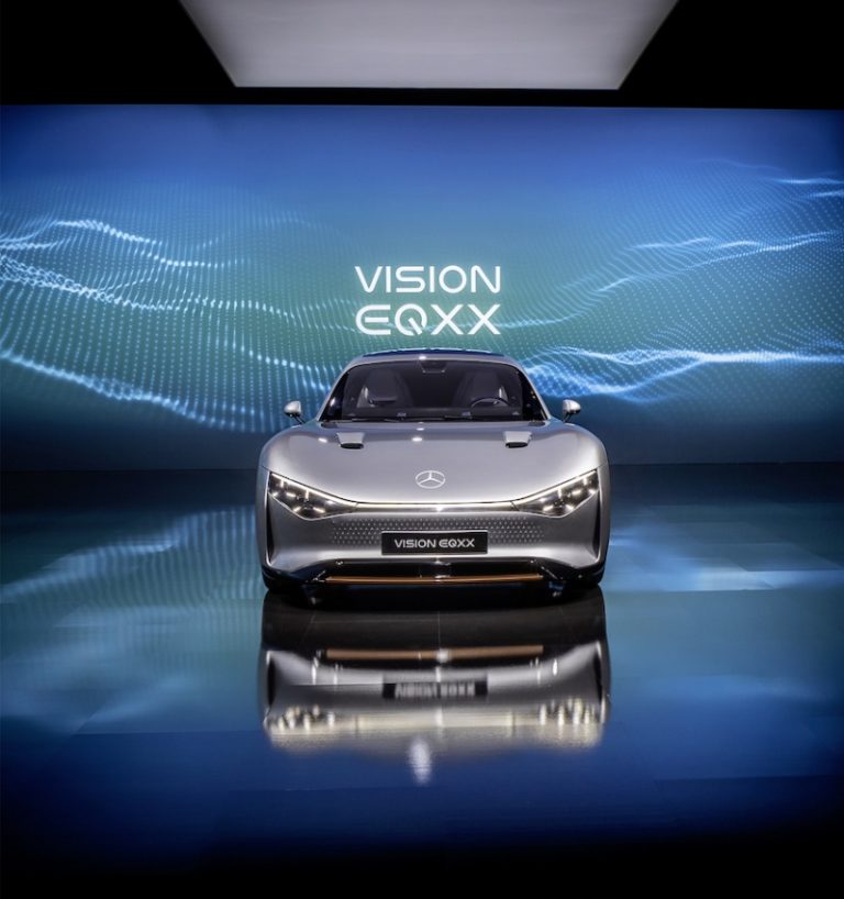 Mercedes-Benz 一千公里 Vision EQXX 概念車亮相