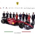 F1 2022:法拉利 F1-75 賽車破繭而出 F1 2022:法拉利 F1-75 賽車破繭而出