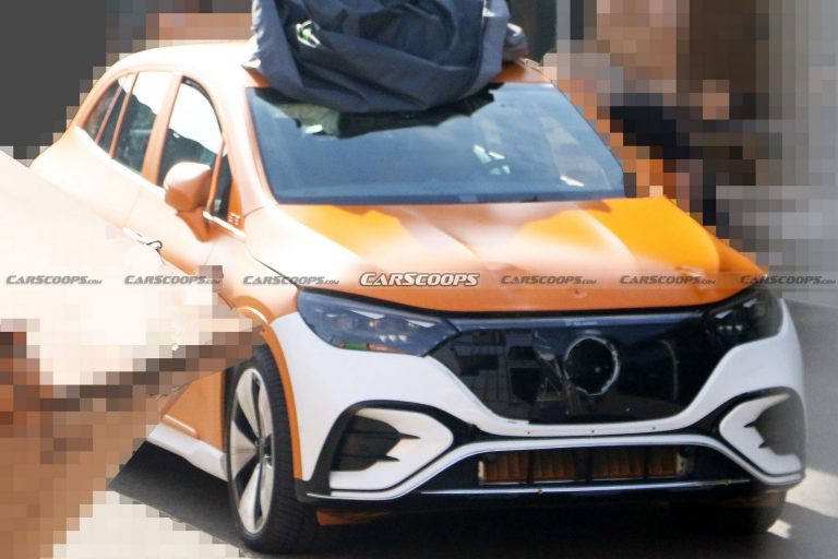 Mercedes-Benz EQE 外觀曝光