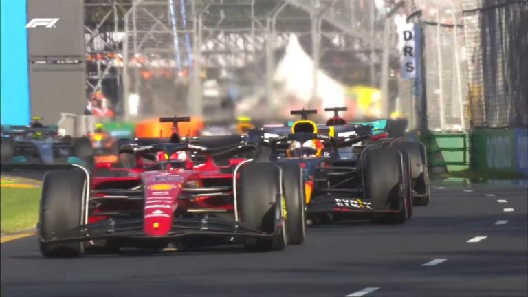 F1 2022 澳洲站：法拉利領先20.524 秒衝回終點拿下冠軍