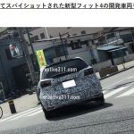 Honda Fit 小改款現身日本街頭
