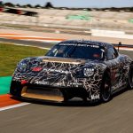 Porsche 718 GT4 ePerformance 純電賽車測試中