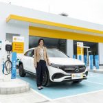 Shell 全港首家同時於油電站和停車場提供電動車充電設 Shell 全港首家同時於油電站和停車場提供電動車充電設